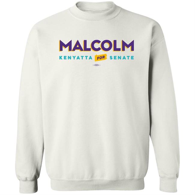 Malcolm Kenyatta Merch Store Malcolm Kenyatta For Senate White Tee Shirt Malcolm Kenyatta Merch Store Malcolm Kenyatta For Senate White Tee Shirt