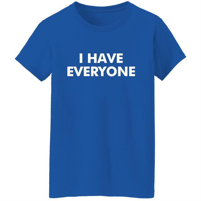 Billy Nomates I Have Everyone Shirt Billy Nomates I Have Everyone Shirt