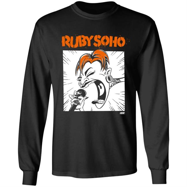 Shop AEW 2294 All Elite Wrestling Ruby Soho Scream Shirt Shop AEW 2294 All Elite Wrestling Ruby Soho Scream Shirt