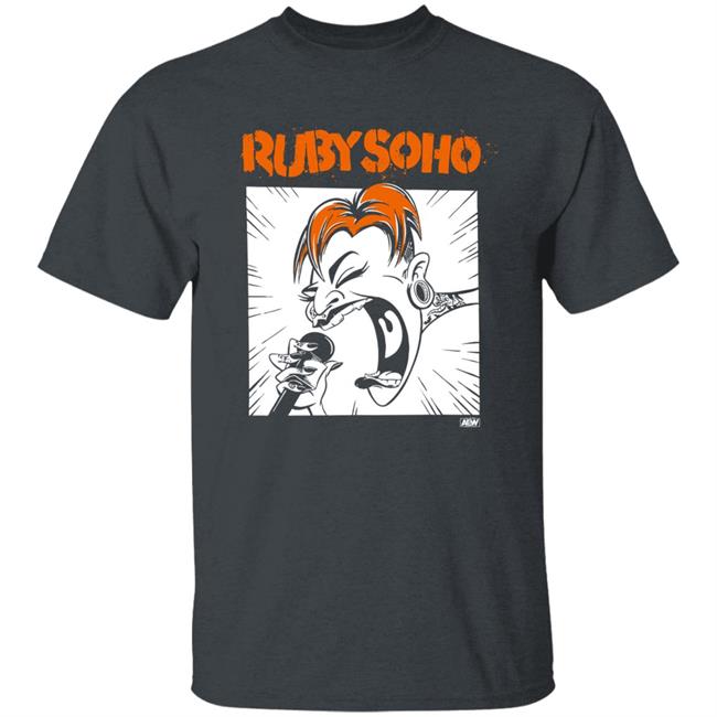 Shop AEW 2294 All Elite Wrestling Ruby Soho Scream Shirt Shop AEW 2294 All Elite Wrestling Ruby Soho Scream Shirt