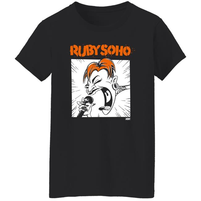 Shop AEW 2294 All Elite Wrestling Ruby Soho Scream Shirt Shop AEW 2294 All Elite Wrestling Ruby Soho Scream Shirt