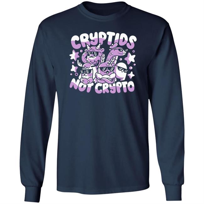 Jushmu Cryptids Not Crypto Shirt The Yetee Jushmu Cryptids Not Crypto Shirt The Yetee