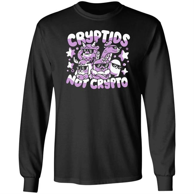 Jushmu Cryptids Not Crypto Shirt The Yetee Jushmu Cryptids Not Crypto Shirt The Yetee