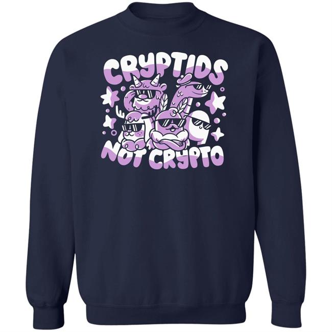 Jushmu Cryptids Not Crypto Shirt The Yetee Jushmu Cryptids Not Crypto Shirt The Yetee