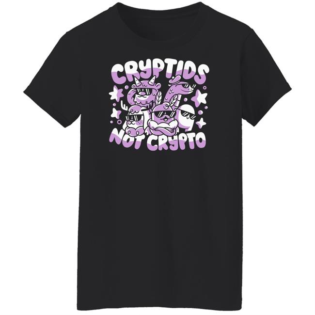 Jushmu Cryptids Not Crypto Shirt The Yetee Jushmu Cryptids Not Crypto Shirt The Yetee