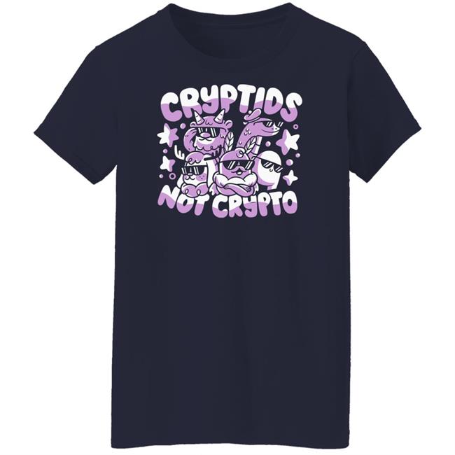 Jushmu Cryptids Not Crypto Shirt The Yetee Jushmu Cryptids Not Crypto Shirt The Yetee
