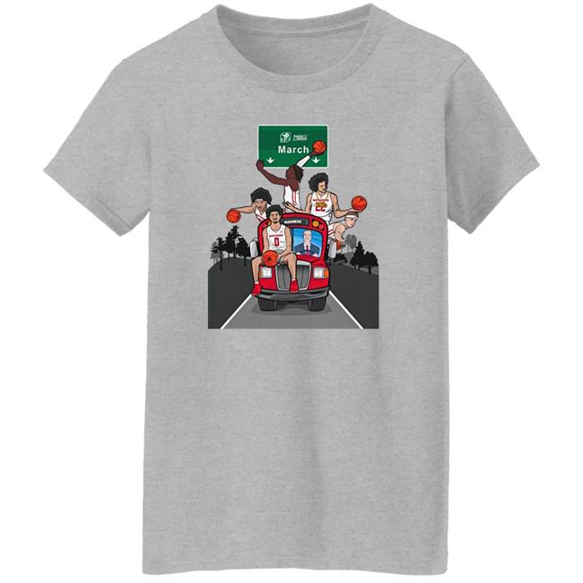 The Scarlet Knights Bus Is En Route To Dayton Ohio March Madness Shirt Rutgers Scarlet Knights Men's Basketball The Scarlet Knights Bus Is En Route To Dayton Ohio March Madness Shirt Rutgers Scarlet Knights Men's Basketball