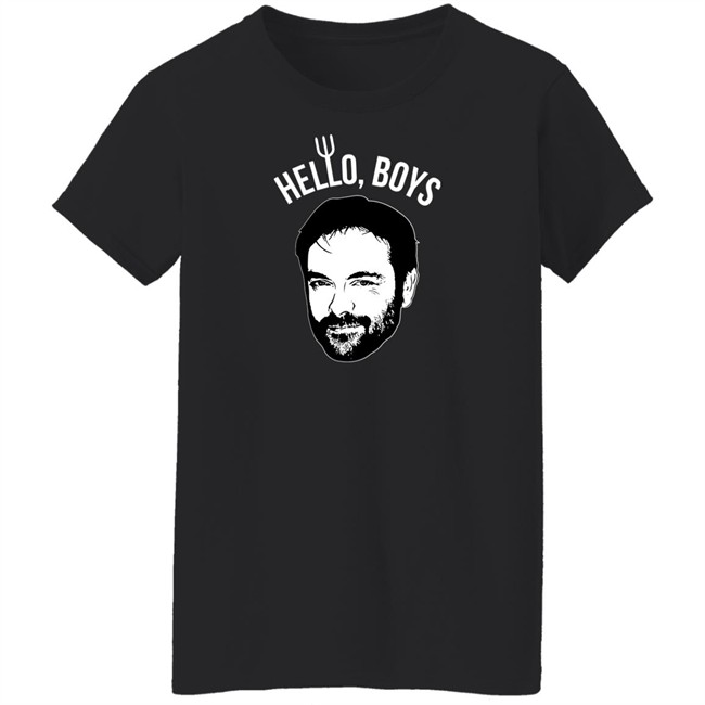 Mark Sheppard Merch Mark Sheppard Hello Boys Tee Shirt Mark Sheppard Merch Mark Sheppard Hello Boys Tee Shirt