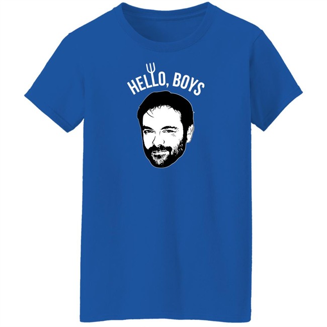 Mark Sheppard Merch Mark Sheppard Hello Boys Tee Shirt Mark Sheppard Merch Mark Sheppard Hello Boys Tee Shirt