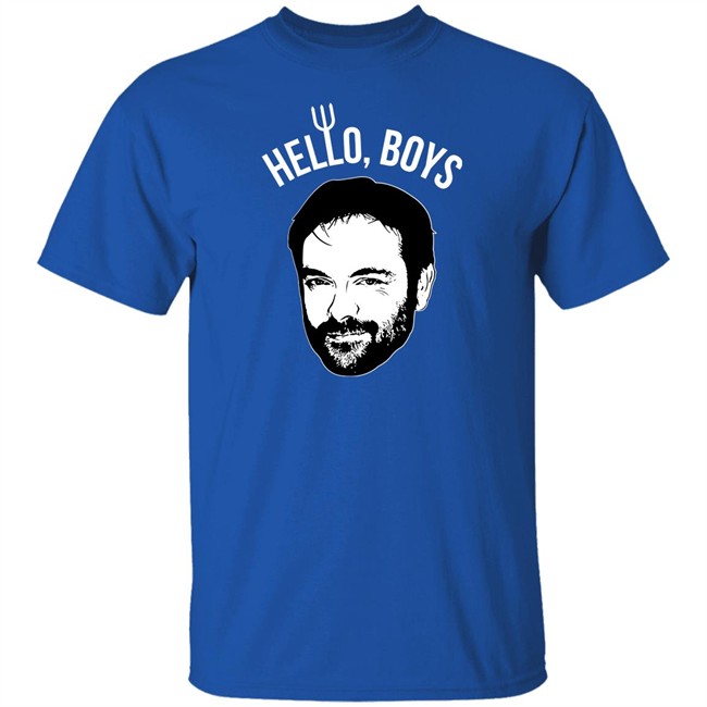 Mark Sheppard Merch Mark Sheppard Hello Boys Tee Shirt Mark Sheppard Merch Mark Sheppard Hello Boys Tee Shirt
