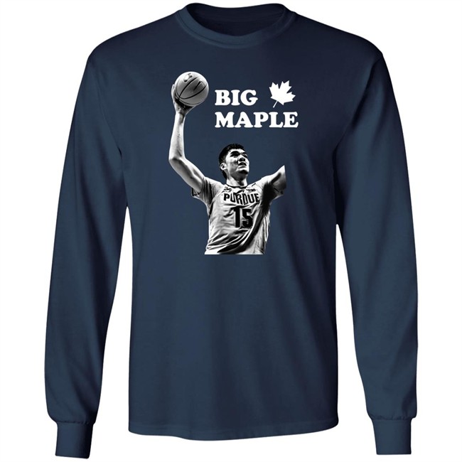 Big Maple Canada Shirt Zach Edey Purdue Big Maple Canada Shirt Zach Edey Purdue