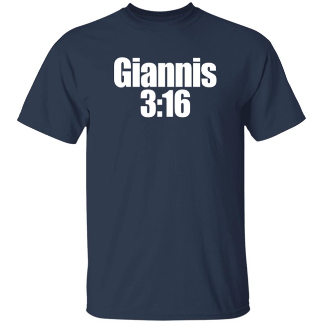 Giannis Antetokounmpo Giannis 3:16 Shirt Steve Austin BSR Giannis Antetokounmpo Giannis 3:16 Shirt Steve Austin BSR
