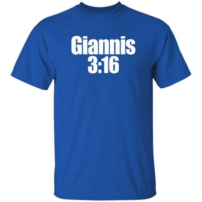Giannis Antetokounmpo Giannis 3:16 Shirt Steve Austin BSR Giannis Antetokounmpo Giannis 3:16 Shirt Steve Austin BSR