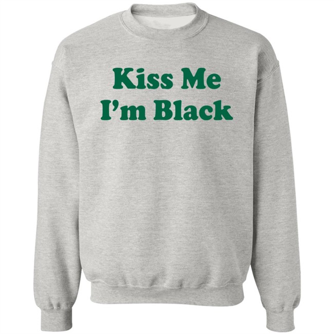 Kyante Wilson Kiss Me I'm Black Shirt Kyante Wilson Kiss Me I'm Black Shirt