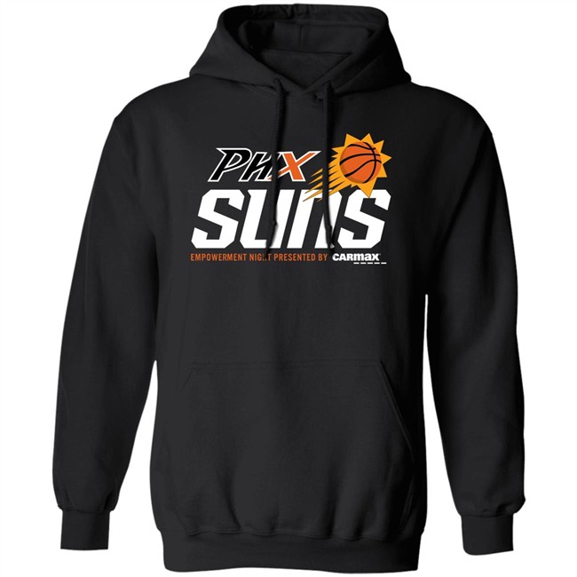 The Phoenix Suns And Mercury Merch Phx Suns Empowerment Night Presented By Carmax T Shirt The Phoenix Suns And Mercury Merch Phx Suns Empowerment Night Presented By Carmax T Shirt