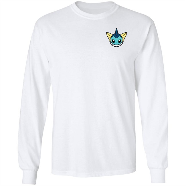 Mark Zimmerman Pokémon Vaporeon Blue T Shirt Mark Zimmerman Pokémon Vaporeon Blue T Shirt