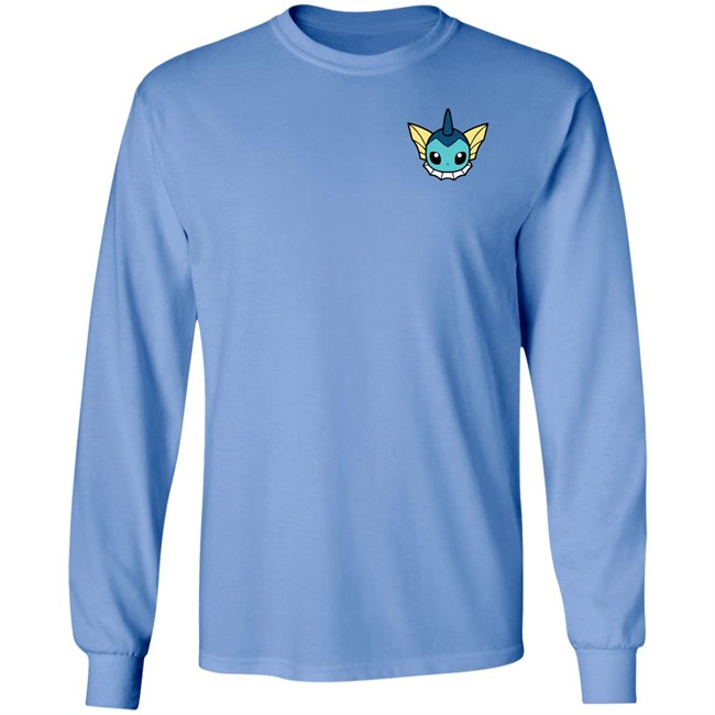 Mark Zimmerman Pokémon Vaporeon Blue T Shirt Mark Zimmerman Pokémon Vaporeon Blue T Shirt