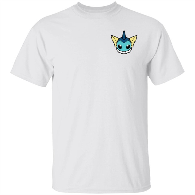 Mark Zimmerman Pokémon Vaporeon Blue T Shirt Mark Zimmerman Pokémon Vaporeon Blue T Shirt