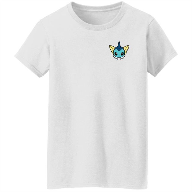 Mark Zimmerman Pokémon Vaporeon Blue T Shirt Mark Zimmerman Pokémon Vaporeon Blue T Shirt