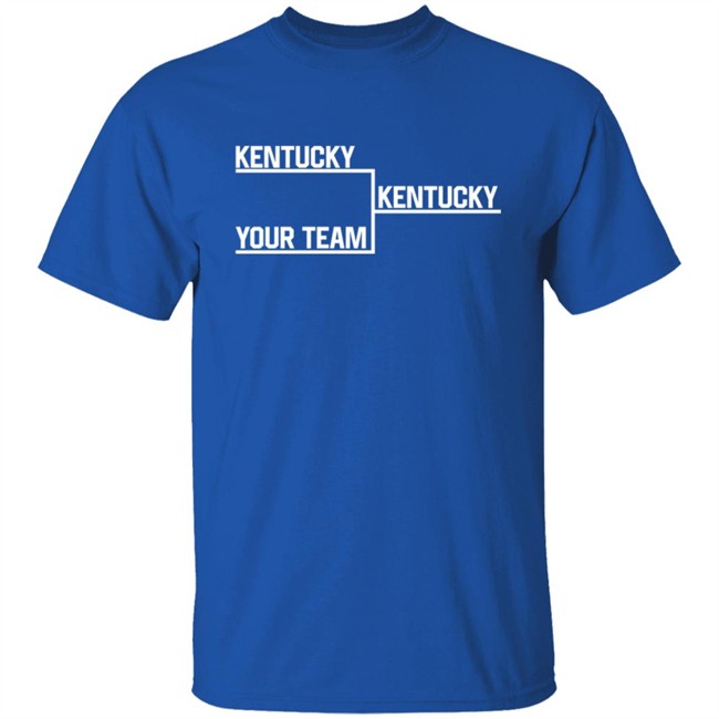 Mist901blue Kentucky Your Team Kentucky Shirt