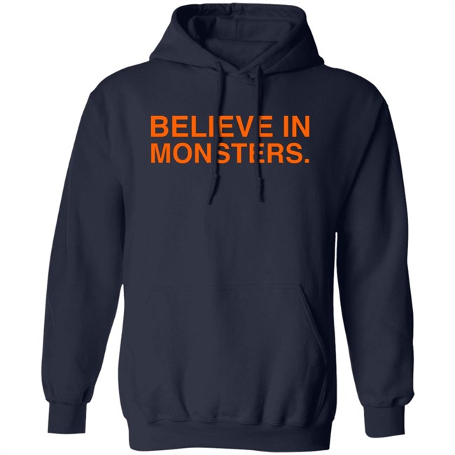 Obvious Shirts Store Merch Believe In Monsters Hoodie Brenda Webber