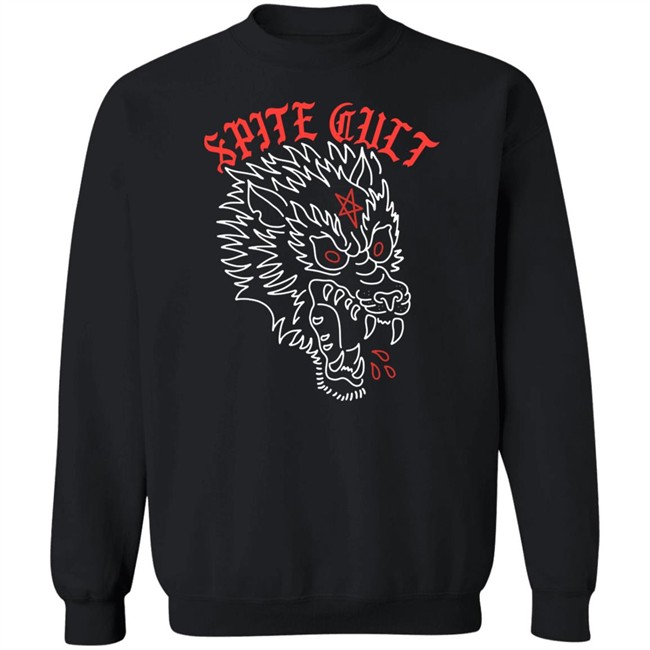 Spite Cult Merch Spite Wolf Shirt Spite Cult Merch Spite Wolf Shirt