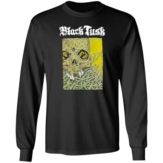 Night Shift Merch Chris Baines Black Tusk Heavy Metall Shirt Night Shift Merch Chris Baines Black Tusk Heavy Metall Shirt
