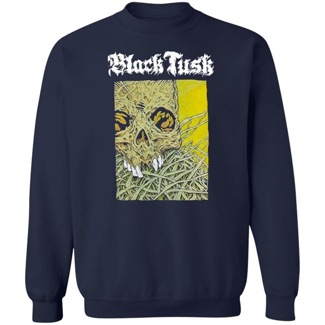 Night Shift Merch Chris Baines Black Tusk Heavy Metall Shirt Night Shift Merch Chris Baines Black Tusk Heavy Metall Shirt
