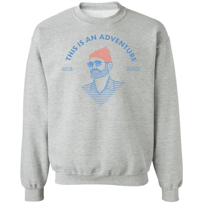 Wes Anderson's Steve Zissou This Is An Adventure Shirt Wes Anderson's Steve Zissou This Is An Adventure Shirt