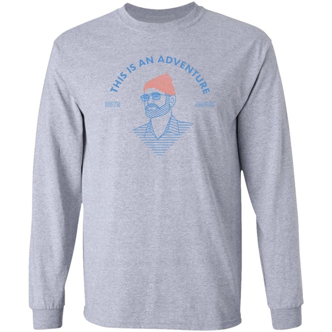 Wes Anderson's Steve Zissou This Is An Adventure Shirt Wes Anderson's Steve Zissou This Is An Adventure Shirt
