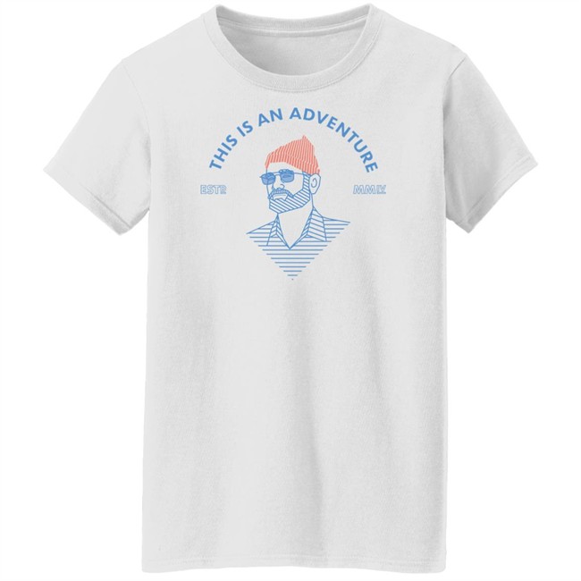 Wes Anderson's Steve Zissou This Is An Adventure Shirt Wes Anderson's Steve Zissou This Is An Adventure Shirt