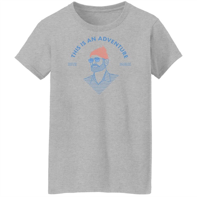 Wes Anderson's Steve Zissou This Is An Adventure Shirt Wes Anderson's Steve Zissou This Is An Adventure Shirt