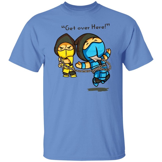 Mortal Kombat Scorpion Chibi Get Over Here Shirt The Krypt Mortal Kombat Scorpion Chibi Get Over Here Shirt The Krypt