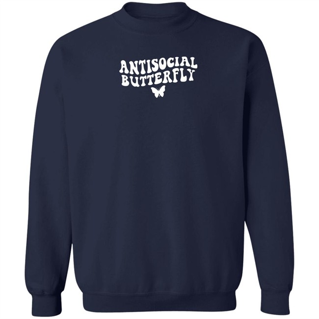 Andrea Russett Antisocial Butterfly T Shirt Andrea Russett Antisocial Butterfly T Shirt