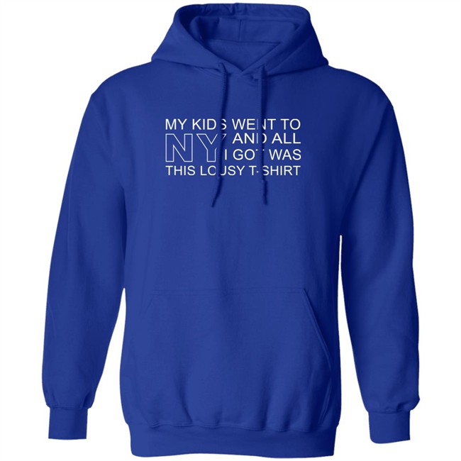 My Kids Went To Ny And All I Got Was This Lousy T-Shirt Shirt Alan Ritchson Reacher My Kids Went To Ny And All I Got Was This Lousy T-Shirt Shirt Alan Ritchson Reacher