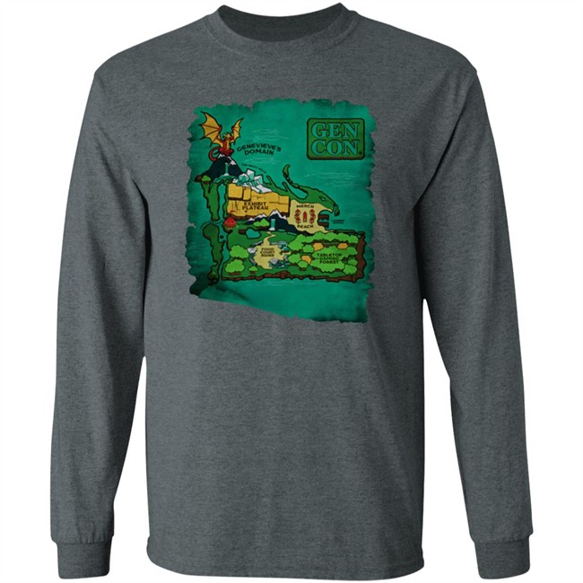 Gen Con Island Map Shirt Rollacrit Merch Gen Con Island Map Shirt Rollacrit Merch