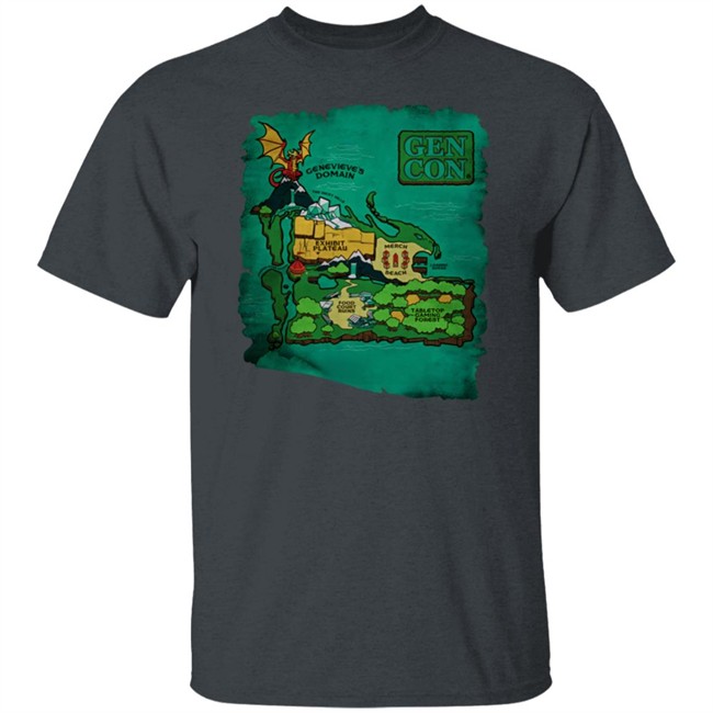 Gen Con Island Map Shirt Rollacrit Merch Gen Con Island Map Shirt Rollacrit Merch