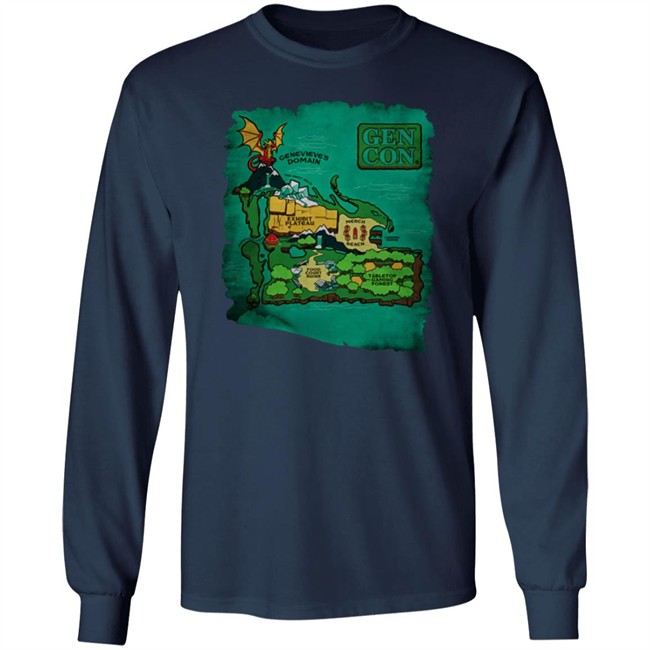 Gen Con Island Map Shirt Rollacrit Merch Gen Con Island Map Shirt Rollacrit Merch