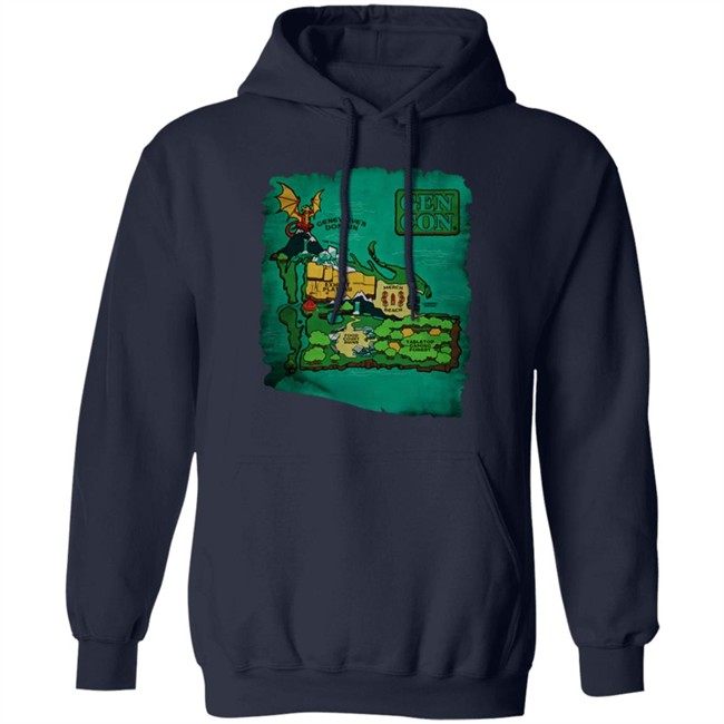 Gen Con Island Map Shirt Rollacrit Merch Gen Con Island Map Shirt Rollacrit Merch