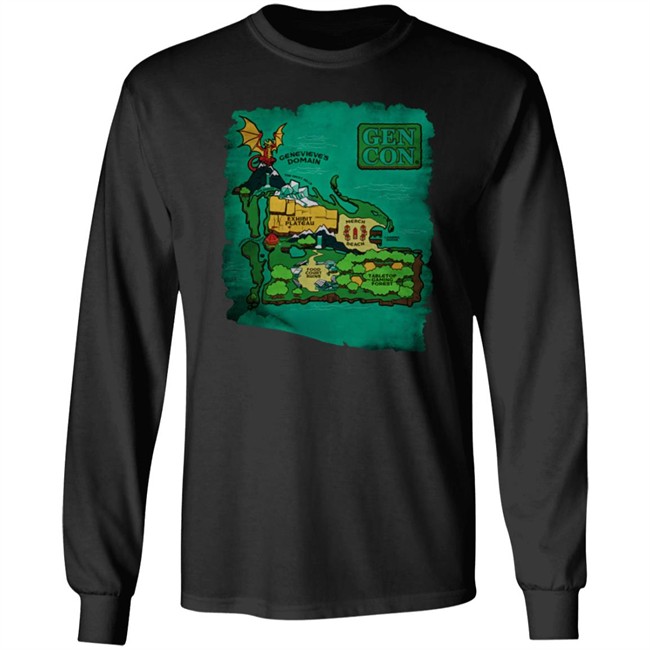 Gen Con Island Map Shirt Rollacrit Merch Gen Con Island Map Shirt Rollacrit Merch