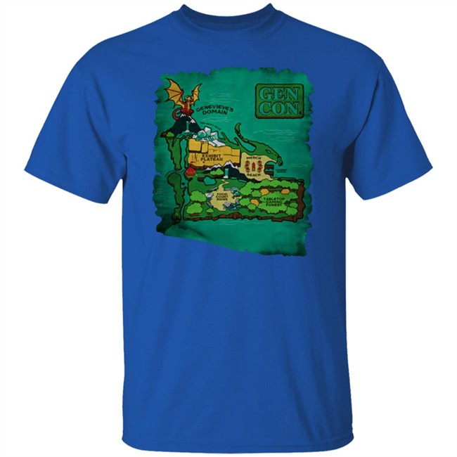 Gen Con Island Map Shirt Rollacrit Merch Gen Con Island Map Shirt Rollacrit Merch