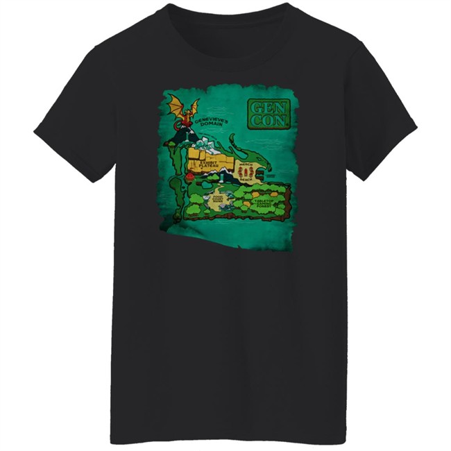 Gen Con Island Map Shirt Rollacrit Merch Gen Con Island Map Shirt Rollacrit Merch