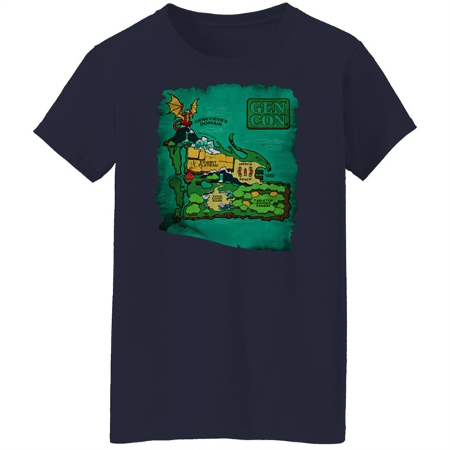 Gen Con Island Map Shirt Rollacrit Merch Gen Con Island Map Shirt Rollacrit Merch