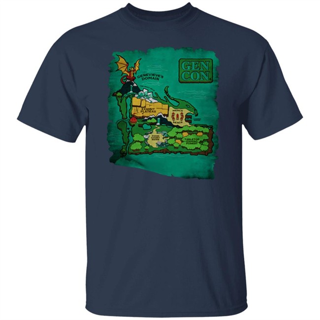 Gen Con Island Map Shirt Rollacrit Merch Gen Con Island Map Shirt Rollacrit Merch