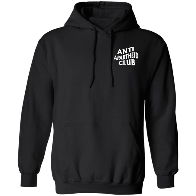 Paliroots Merch Anti Apartheid Club Black Long Sleeve T Shirt Paliroots Merch Anti Apartheid Club Black Long Sleeve T Shirt