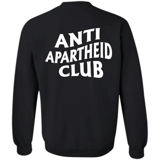Paliroots Merch Anti Apartheid Club Black Long Sleeve T Shirt Paliroots Merch Anti Apartheid Club Black Long Sleeve T Shirt