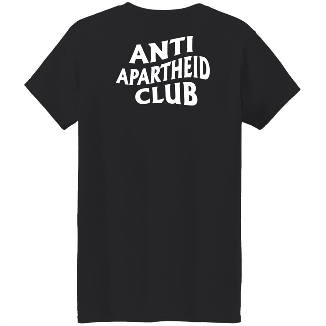 Paliroots Merch Anti Apartheid Club Black Long Sleeve T Shirt Paliroots Merch Anti Apartheid Club Black Long Sleeve T Shirt