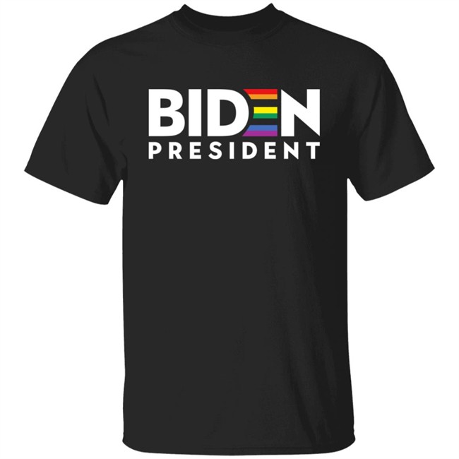 Biden President Shirt Biden President LGBT Gay Pride Rainbow T-Shirt Cassady Campbell Non Discrimination Biden President Shirt Biden President LGBT Gay Pride Rainbow T-Shirt Cassady Campbell Non Discrimination