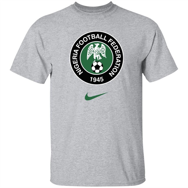 Nigeria Football Federation 1945 Crest T Shirt Super Eagles Nigeria Football Federation 1945 Crest T Shirt Super Eagles