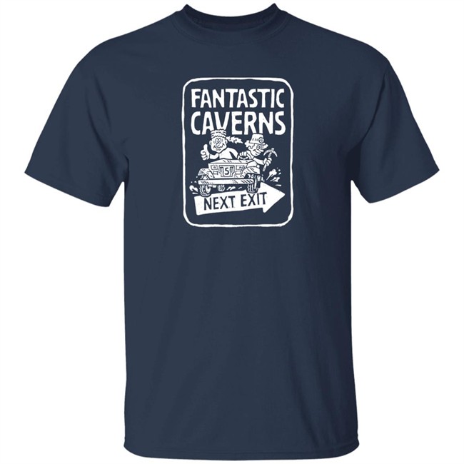 Channel 5 Merch Fantastic Caverns Shirt Channel 5 Merch Fantastic Caverns Shirt